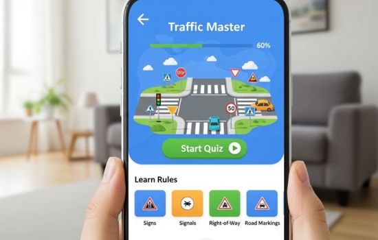Learn Traffic Rules with Innovative App